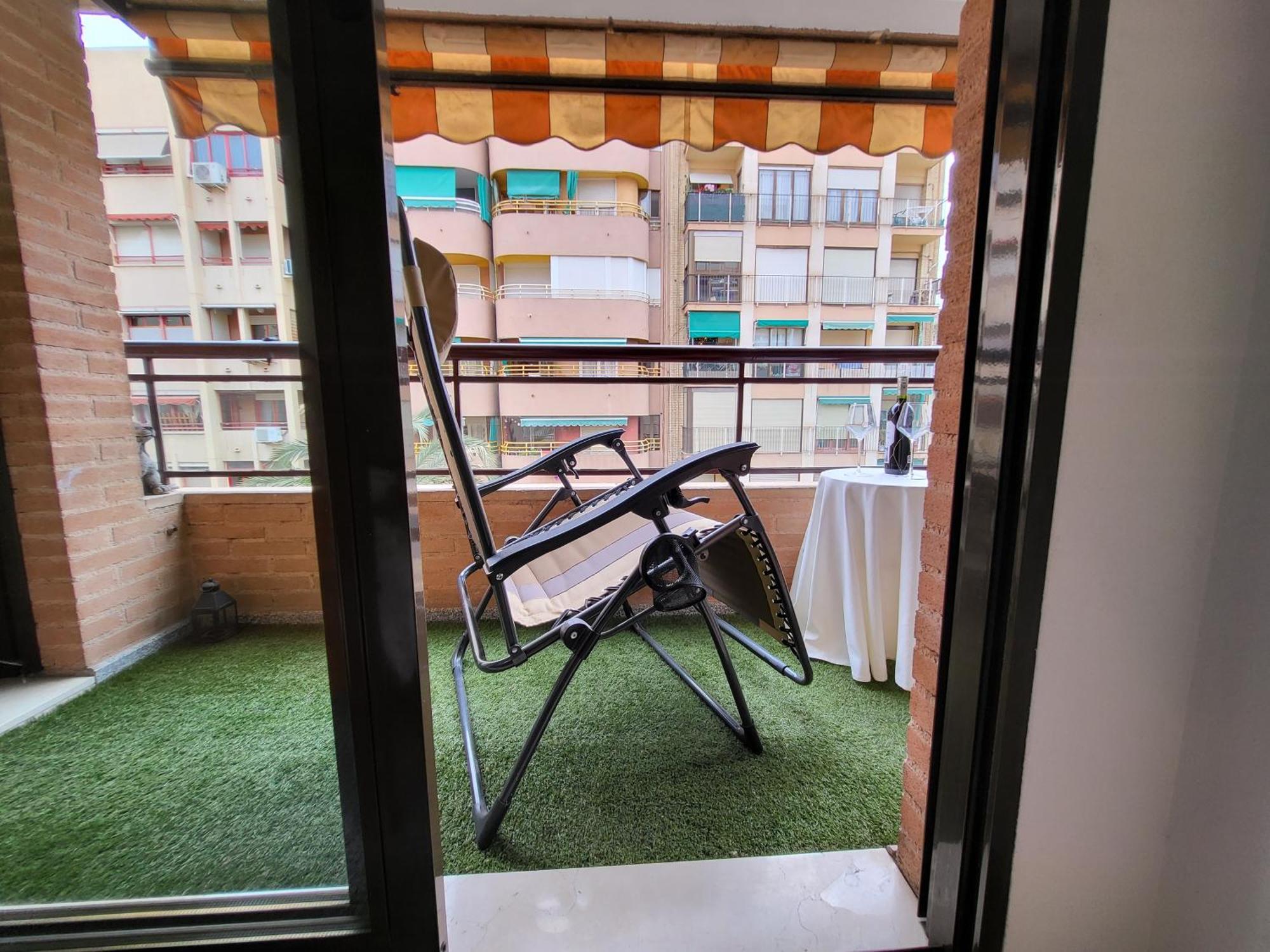 Apartmán Amistosa, Habitacion Con Balcon, Alicante, Playa, Centro, Rambla, Mercado Exteriér fotografie